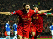 Gerrard Dan Sturridge Bawa Liverpool Unggul<!--idunk-->Babak I