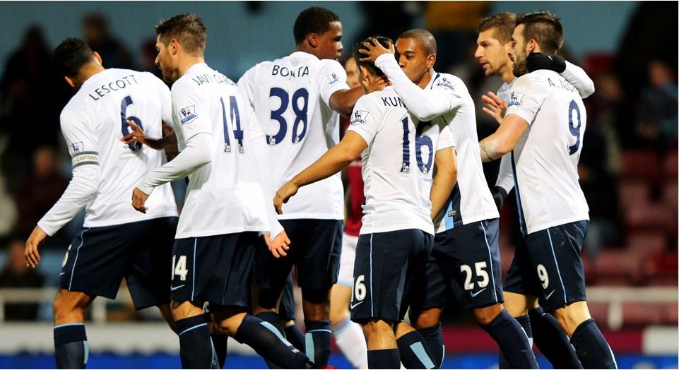 Negredo-Aguero Bawa City Ungguli West Ham<!--idunk-->Babak I