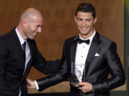 Zidane: Ribery Lebih Pantas Raih FIFA Ballon d'Or Ketimbang Ronaldo