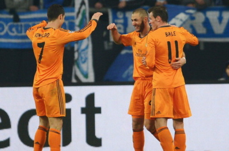 Ronaldo, Benzema dan Bale Cetak Dua Gol, Ancelotti: Sempurna!