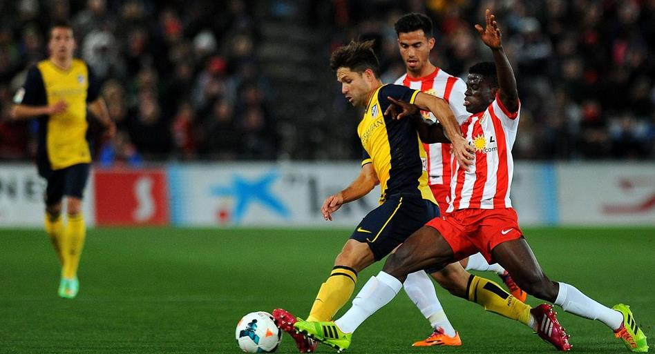 Atletico Madrid Susah Tembus Almeria di Paruh Laga<!--idunk-->Babak I