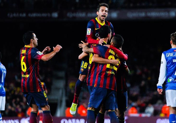 Hajar 10 Pemain Sociedad, Barca Hampir ke Final<!--idunk-->Semifinal Copa Del Rey