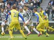 Laga ke-100, Antonio Conte Antar Juventus Tekuk Chievo