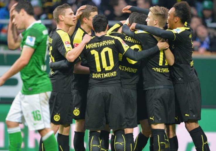 Dortmund Pesta Gol di Markas Werder Bremen