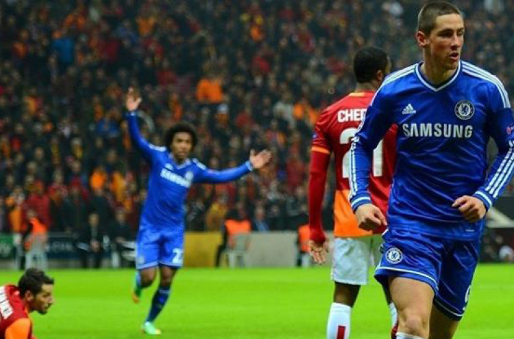 Fernando Torres Bawa Chelsea Unggul Setengah Laga<!--idunk-->Babak I