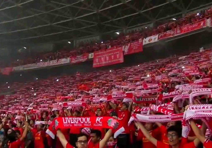 Nyanyian 'YNWA' Terbaik Milik Fans di Indonesia