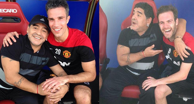 Skuat MU Dapat Kejutan Dari Maradona