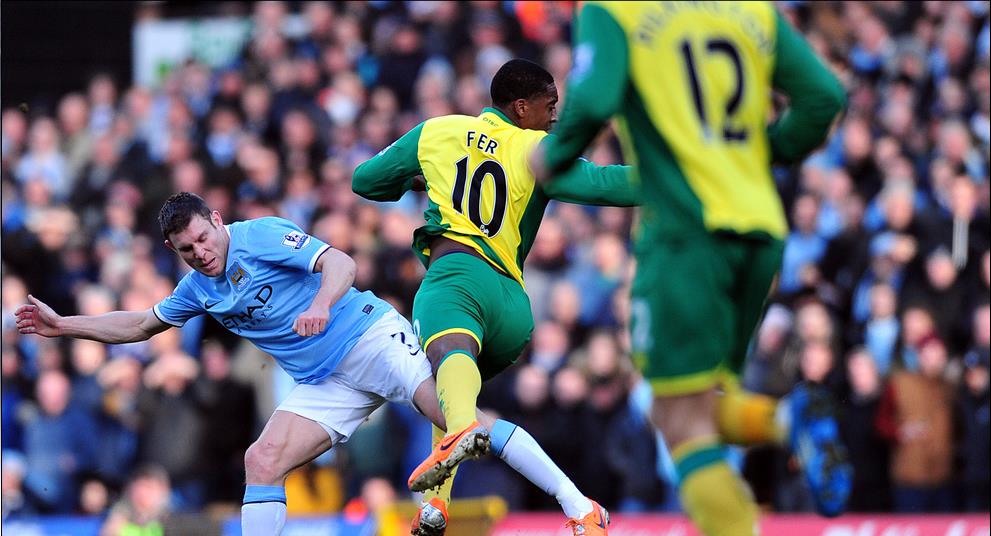 Norwich Tahan City di Paruh Laga<!--idunk-->Babak I