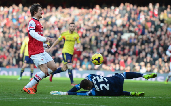 Narsisnya Rosicky: Silakan Nikmati Gol Indah Saya
