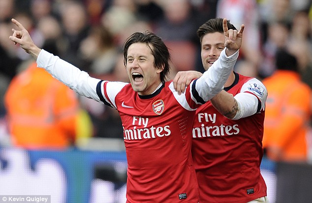Arsenal Siap Perpanjang Kontrak Rosicky