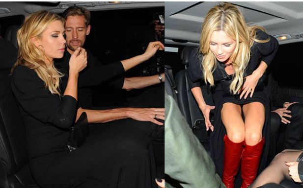Istri Seksi Peter Crouch Pamer Celana Dalam di NME Awards