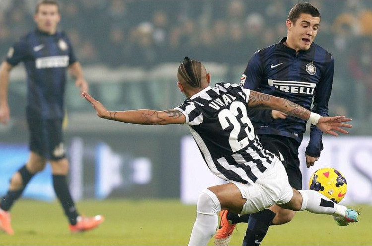 Tampil Dominan, Juventus Hanya Unggul Tipis Atas Inter Milan<!--idunk-->Babak I