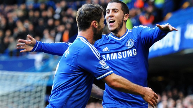 Eden Hazard Antar Chelsea Kudeta Arsenal Dari Puncak