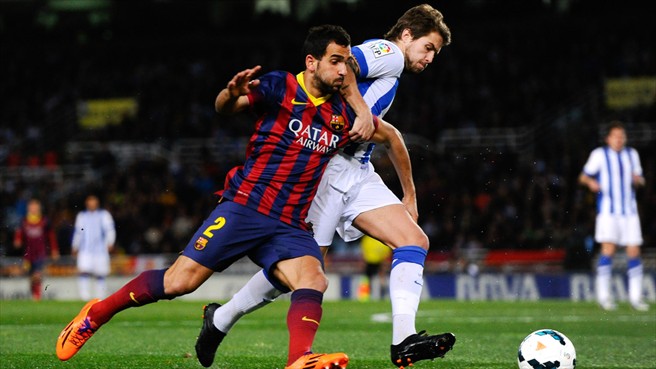 Istirahatkan Sejumlah Pilar, Barcelona Ditahan Sociedad<!--idunk-->Babak I