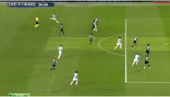 Gol Indah Radu Bawa Lazio Ungguli Sassuolo<!--idunk-->Babak I