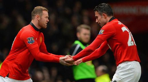 Moyes: MU Tampil Ganas Saat Ada Rooney dan Van Persie