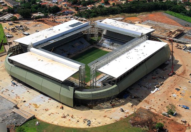Stadion Piala Dunia Ini Belum Siap Gelar Pertandingan