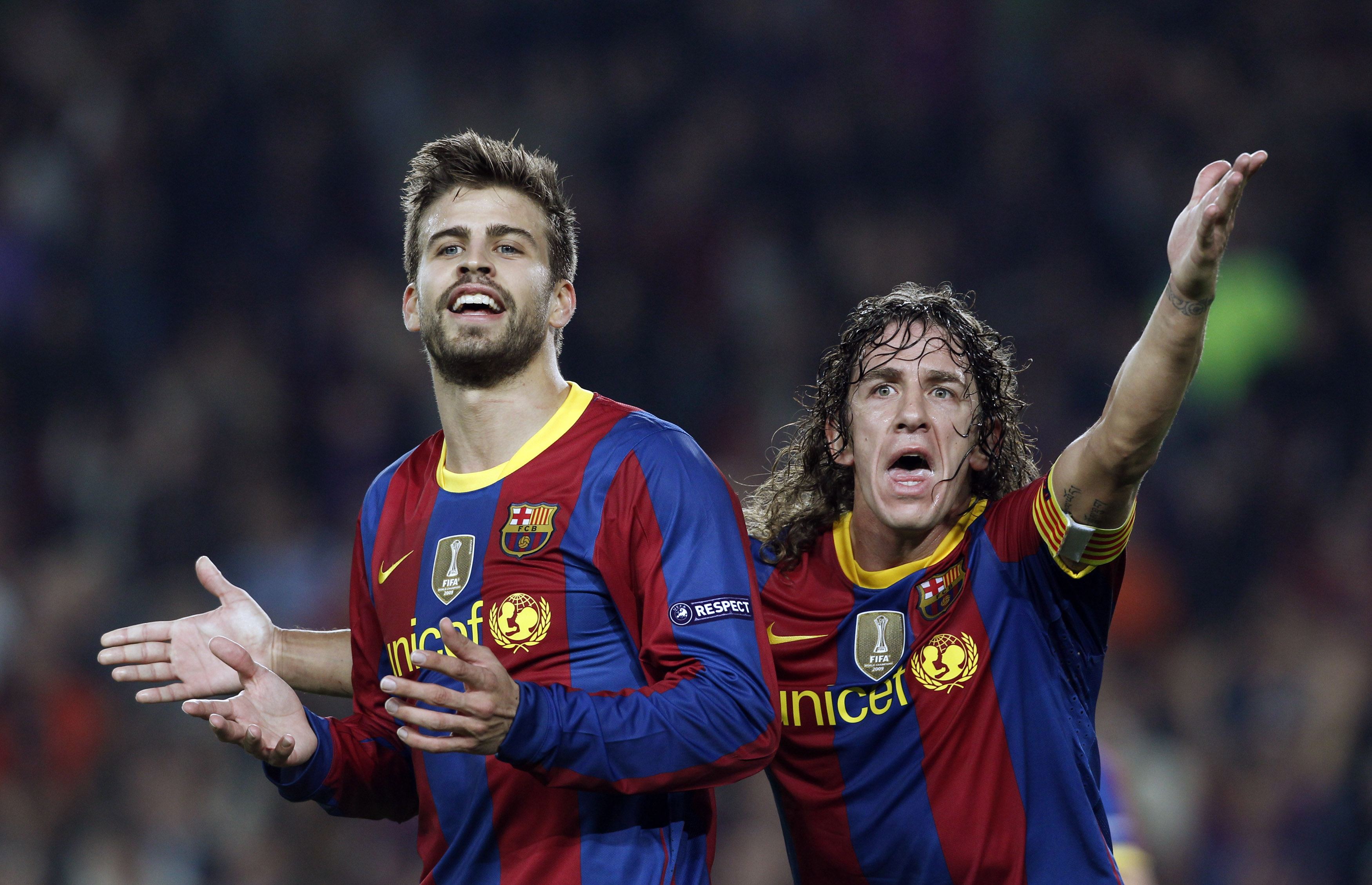Surat Cinta Gerard Pique untuk Carles Puyol