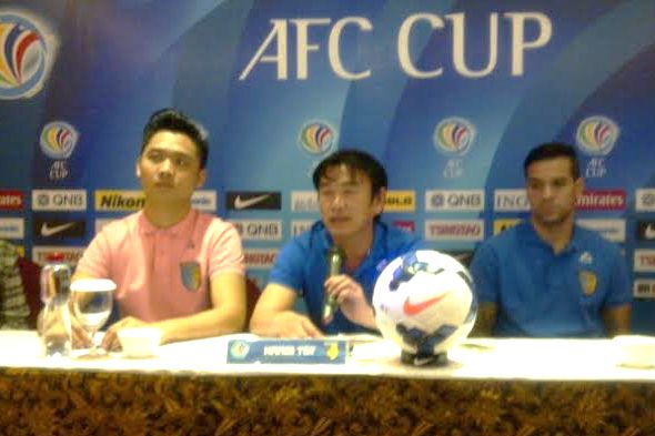 Hanoi T&T Hanya Targetkan Seri di Kandang Arema<!--idunk-->Piala AFC