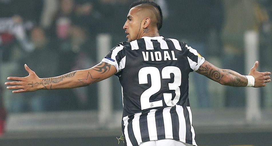 Gol Tunggal Vidal Bawa Juventus Unggul Sementara<!--idunk-->Babak 1 16 Besar Liga Eropa