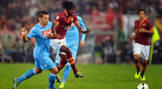 Napoli Kontra AS Roma Belum Ada Gol<!--idunk-->Babak I