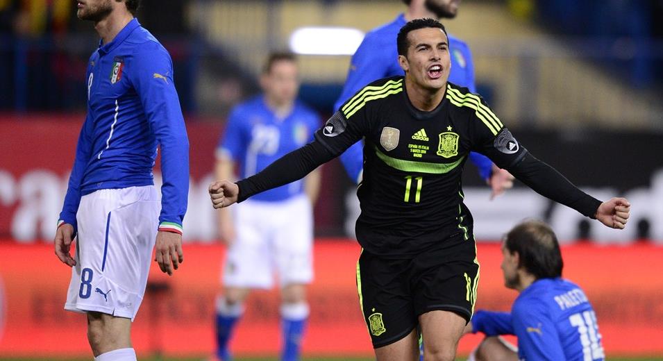 Spanyol Susah Payah Taklukan Italia<!--idunk-->Uji Coba Internasional