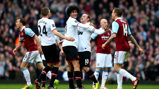 Cetak Gol Spektakuler, Rooney Antar MU Benamkan West Ham