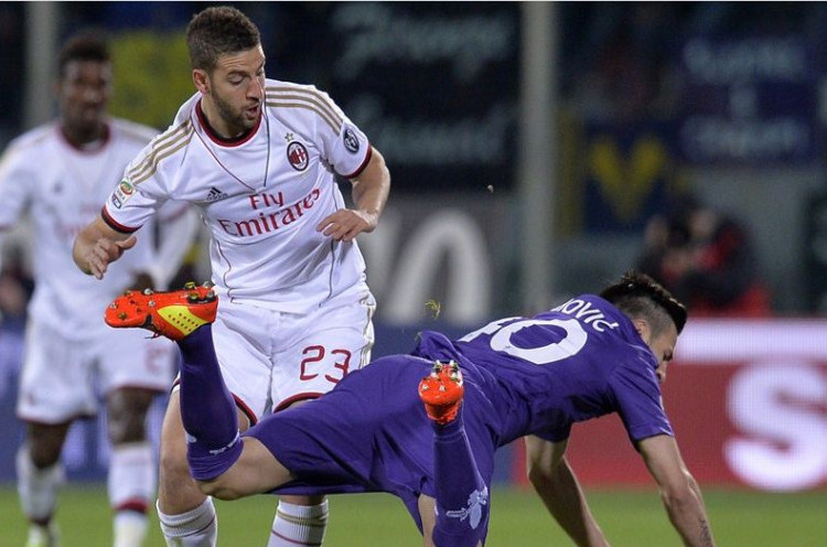 Performa Membaik, Milan Unggul Sementara Dari Fiorentina<!--idunk-->Babak I