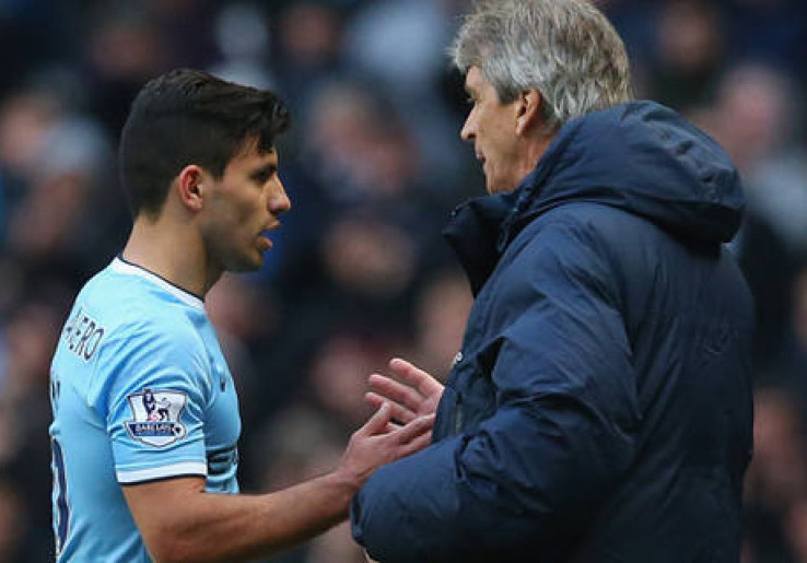 Pellegrini Tak Izinkan Aguero Gabung Barcelona