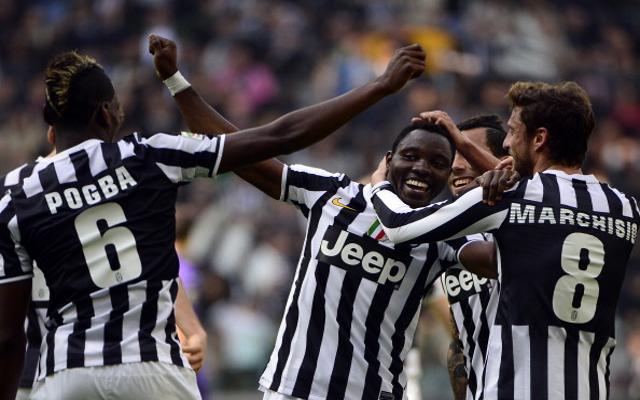 Cetak Gol Perdana dengan Kaki Kanan, Asamoah Girang Setengah Mati