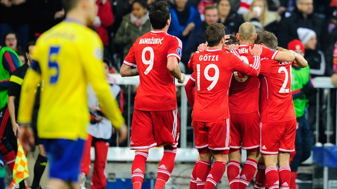 Ditahan Arsenal, Bayern Muenchen Melaju ke Perempat Final<!--idunk-->16 Besar Liga Champions