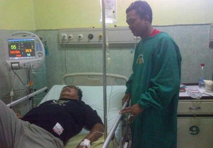 Daniel Roekito Dilarikan ke Rumah Sakit