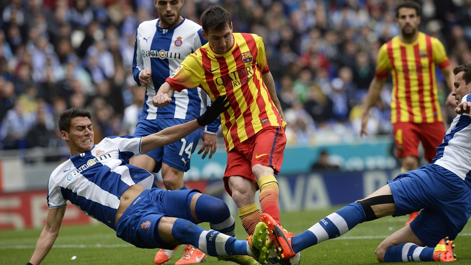 Catalonia Derby, Tanpa Gol<!--idunk-->Babak I