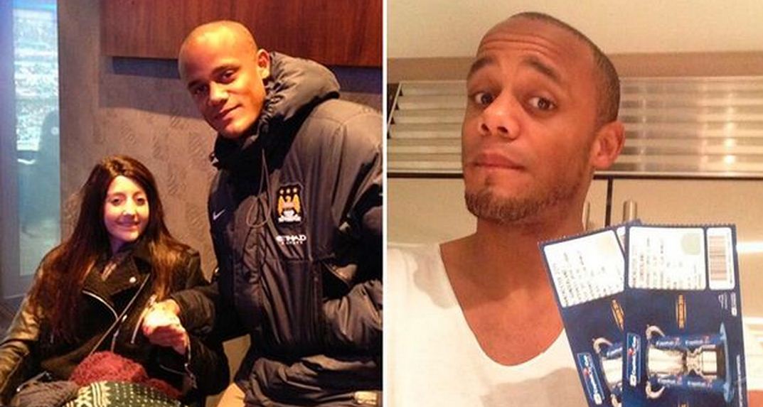 Wujud Cinta Kompany kepada Penderita Kanker