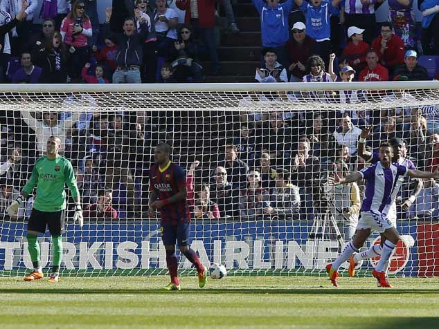 Real Valladollid Bikin Barcelona Menangis