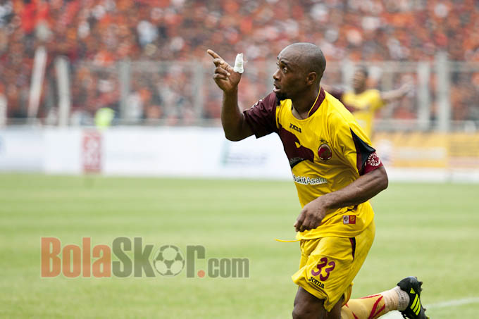 Sriwijaya Puas Tahan Imbang Persija 1-1<!--idunk-->ISL 2014