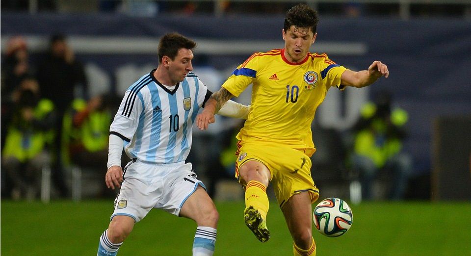 Saling Serang, Rumania Imbangi Argentina<!--idunk-->Babak I Uji Coba Internasional