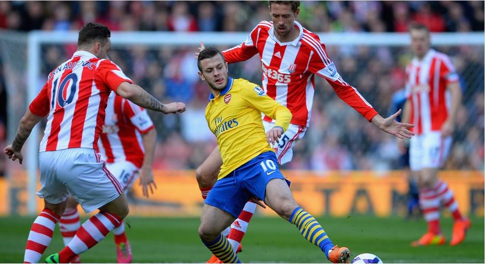 Membosankan, Arsenal Bermain Imbang Dengan Stoke City<!--idunk-->Babak I