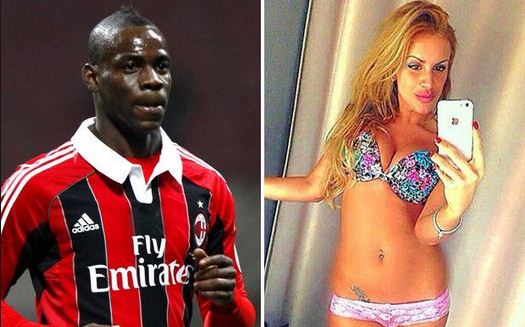 Balotelli Tiduri Model Playboy Tunangan Gelandang Inter