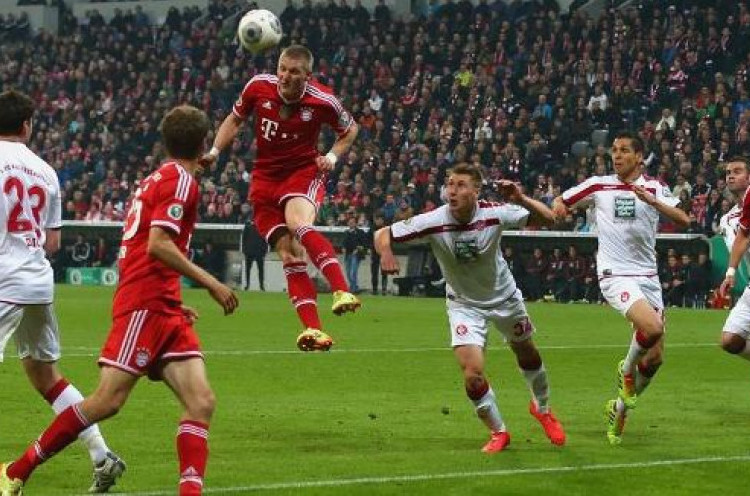 Bayern Muenchen Ungguli Kaiserslautern di Paruh Laga<!--idunk-->Babak I Piala Jerman 