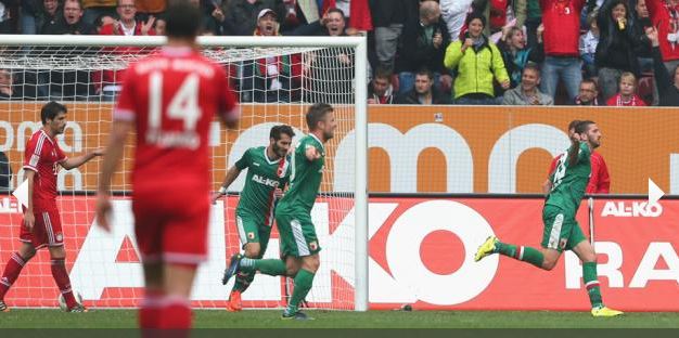 Dibungkam Augsburg, Rekor Tak Terkalahkan Bayern Terhenti