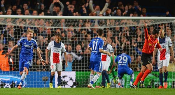 Schurrle Bawa Chelsea Ungguli PSG Sementara<!--idunk-->Babak I Perempat Final Liga Champions