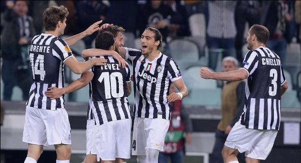 Juventus Hentikan Langkah Lyon di Turin