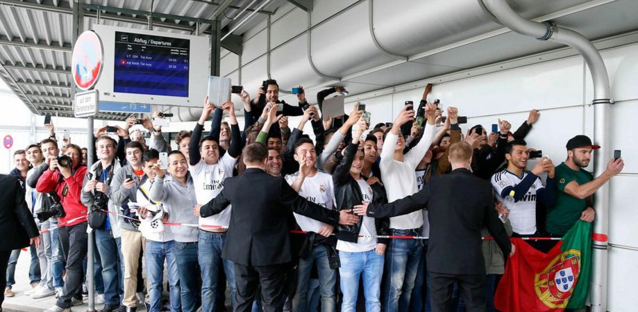 (Foto) Real Madrid Tiba di Muenchen