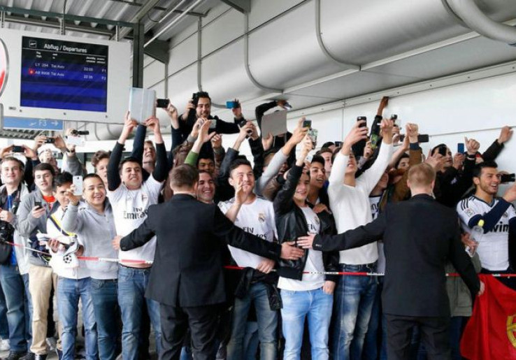 (Foto) Real Madrid Tiba di Muenchen