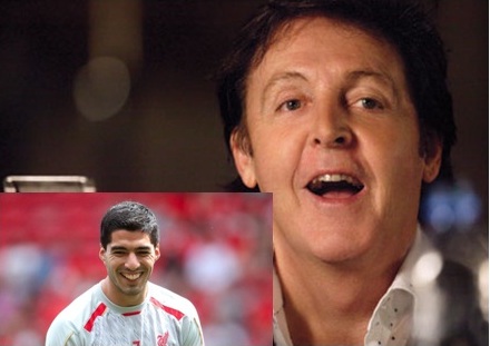 Saat Paul McCartney Ejek Luis Suarez