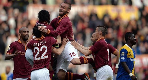Serigala Roma Hancurkan Parma di Olimpico