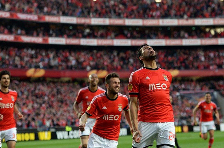 Berjalan Dengan Tempo Tinggi, Benfica Unggul Sementara Dari Juventus<!--idunk-->Babak I