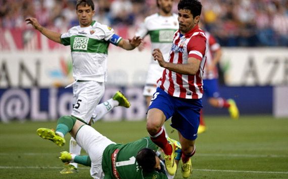 Gebuk Elche, Atletico Nyaman di Puncak Klasemen
