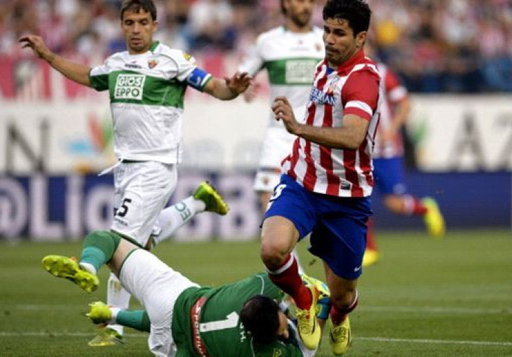 Gebuk Elche, Atletico Nyaman di Puncak Klasemen